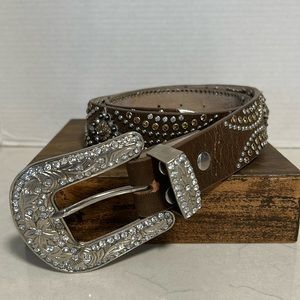 Women’s Western Belt- Genuine leather-Rodeo- Livestock Show